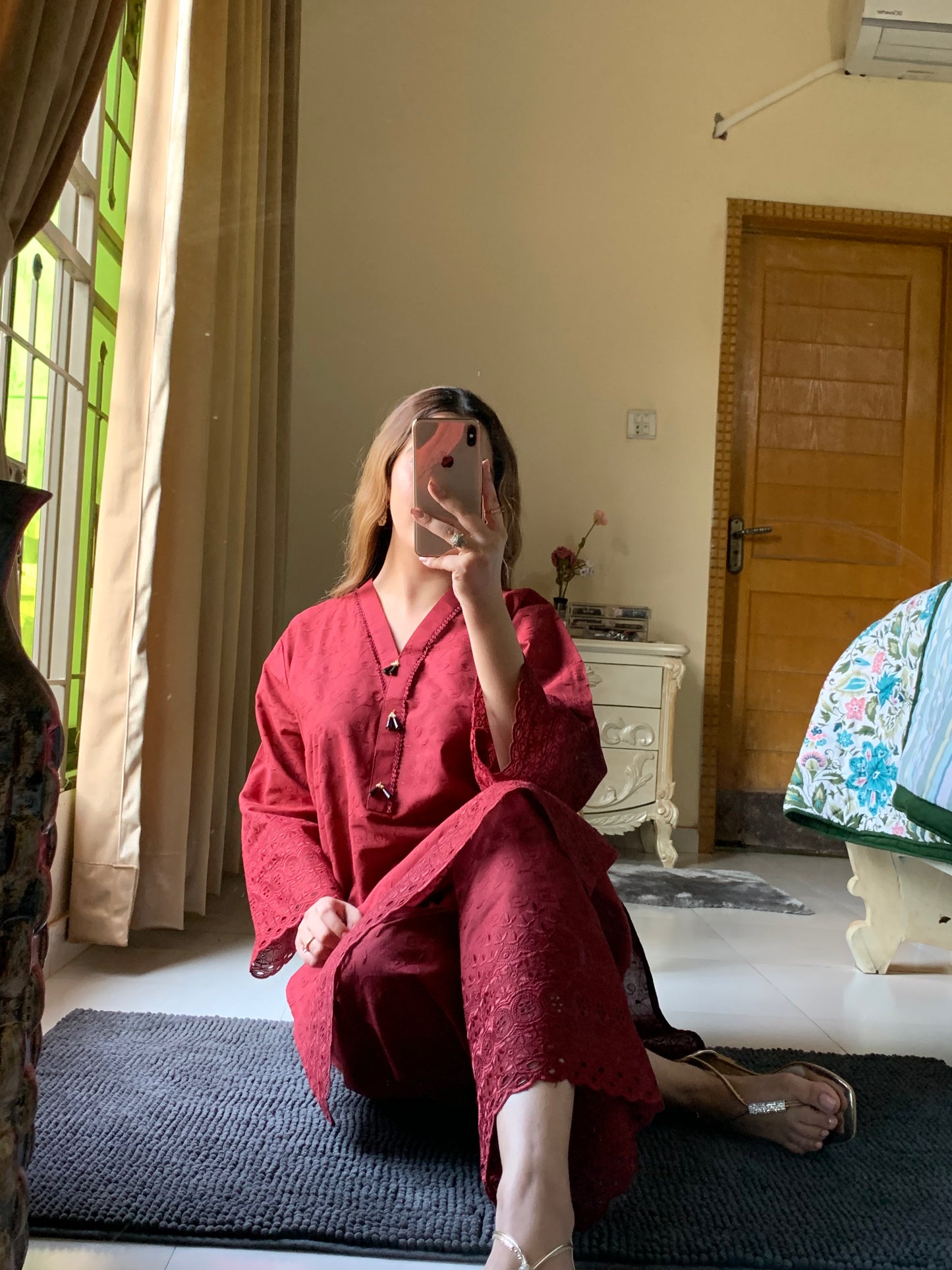 saya – Grace in Every Thread | Cotton Embroidered Elegance