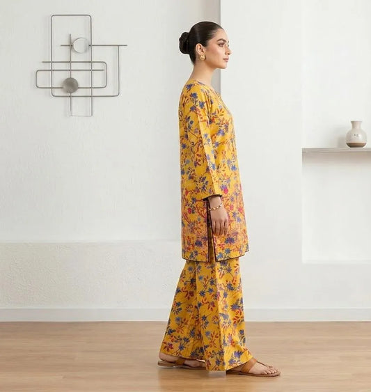 Lawn Women's 2PC Stitched Suit