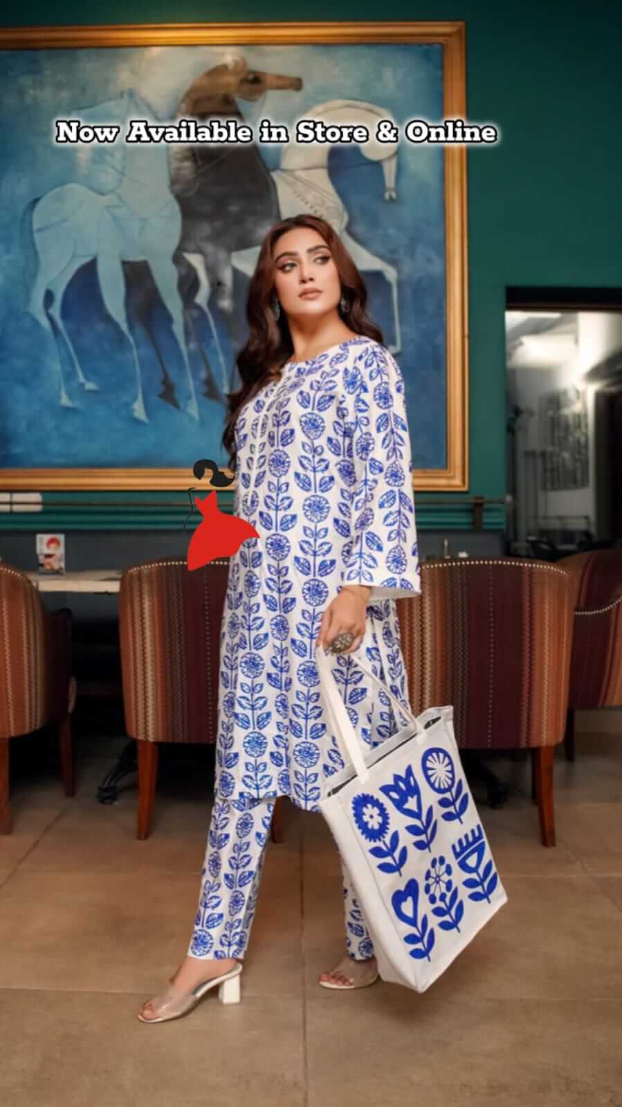 Hand Bags with 2p suit