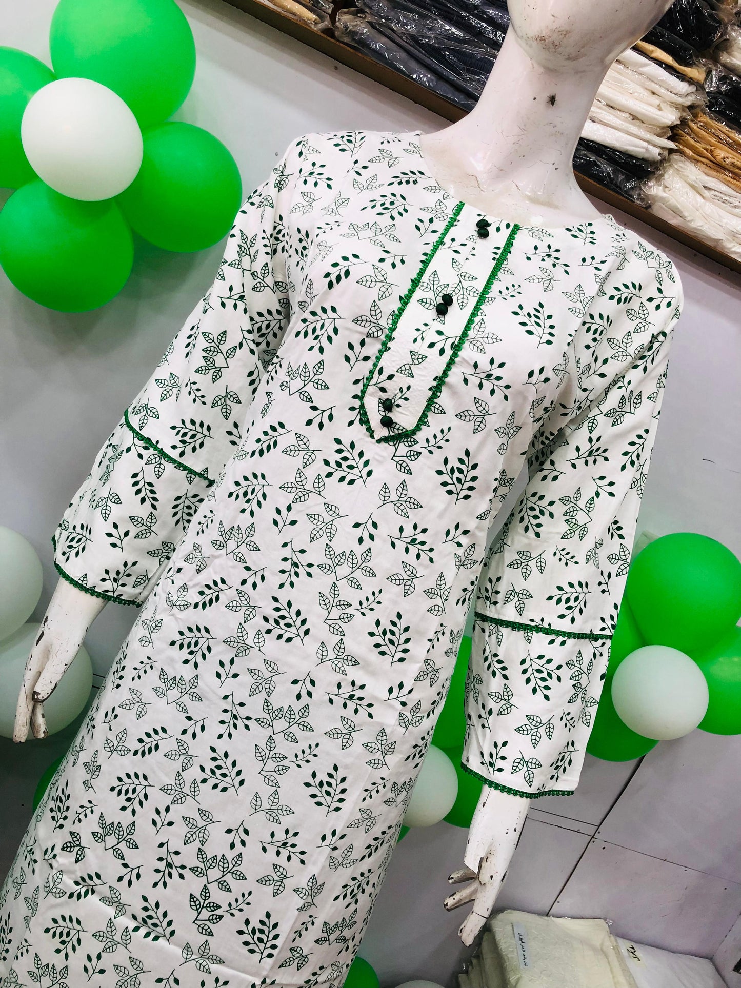 AZADI SALE SUMMER LINEN 2 PIECE. LONG LENGTH ( Bail )