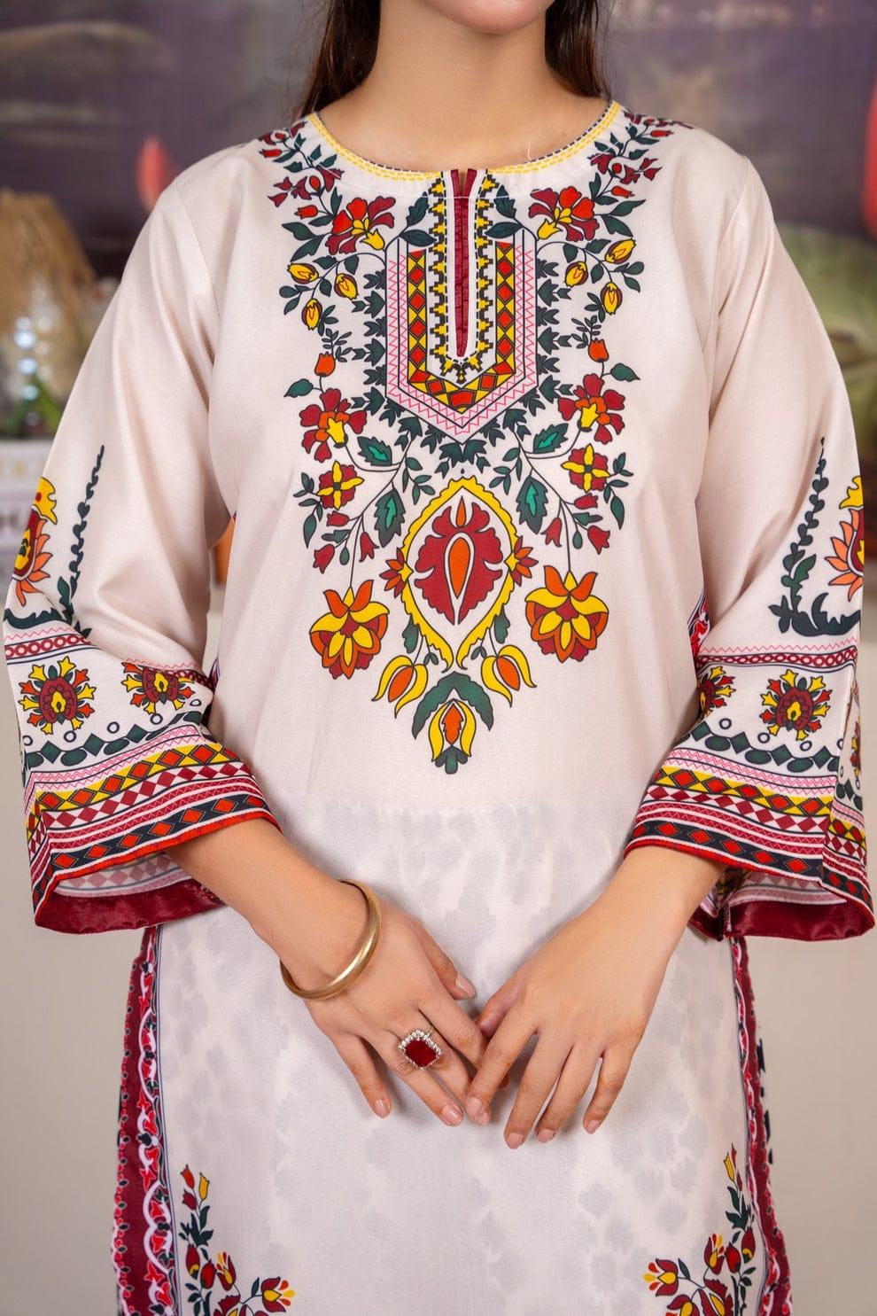 Zaitoon (Stitched 2 Pcs)