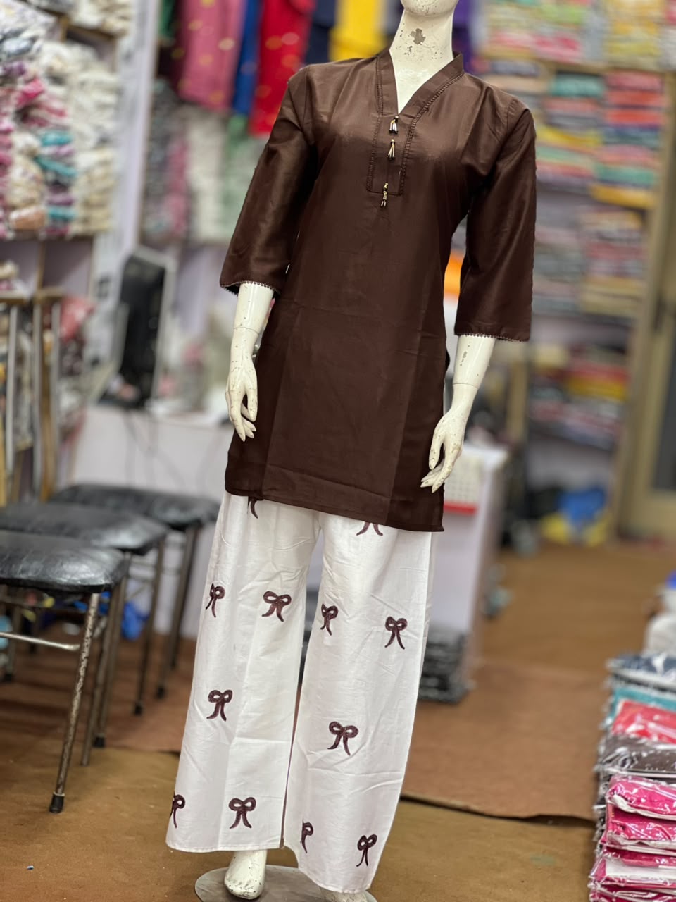 Lawn Cotton STICHED Embroidered 3-Piece Suit