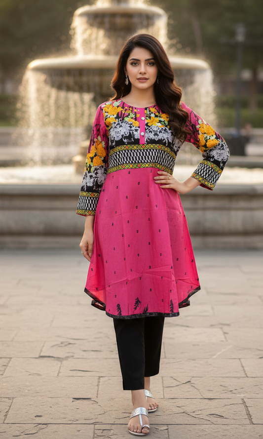 Stitched Classic Linen 2-Piece Outfit (101)