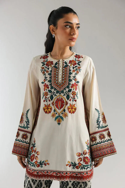 Zaitoon (Stitched 2 Pcs) Siky Lawn
