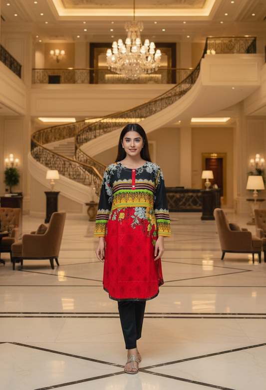 Stitched Classic Linen 2-Piece Outfit (99)