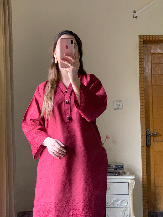 saya – Grace in Every Thread | Cotton Embroidered Elegance