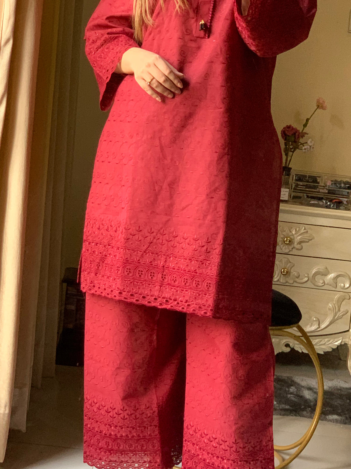 saya – Grace in Every Thread | Cotton Embroidered Elegance