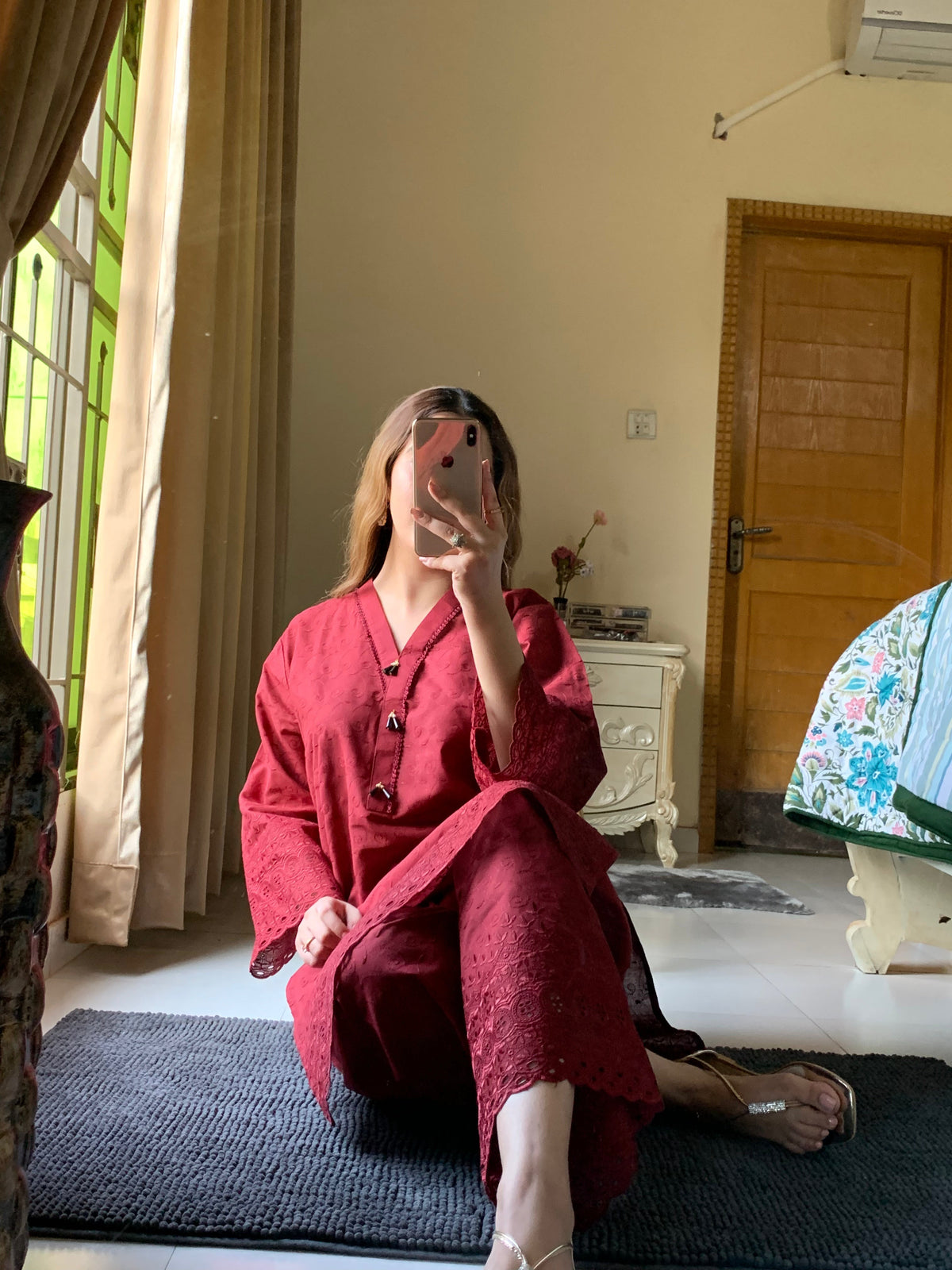 saya – Grace in Every Thread | Cotton Embroidered Elegance