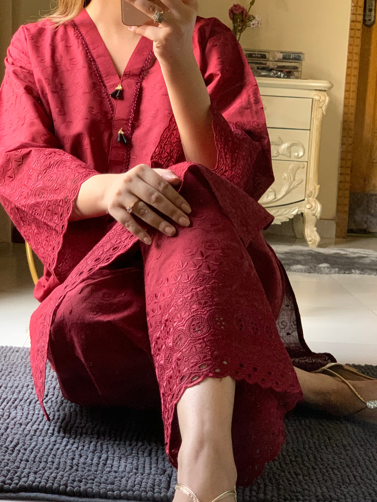 saya – Grace in Every Thread | Cotton Embroidered Elegance