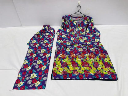 Embroided Lawn Printed 2Pc Set for Women 1