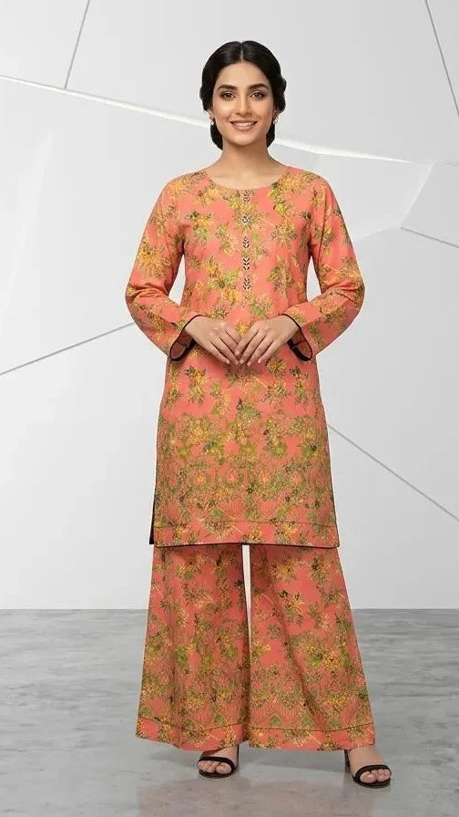 Lawn Women's 2PC Stitched Suit