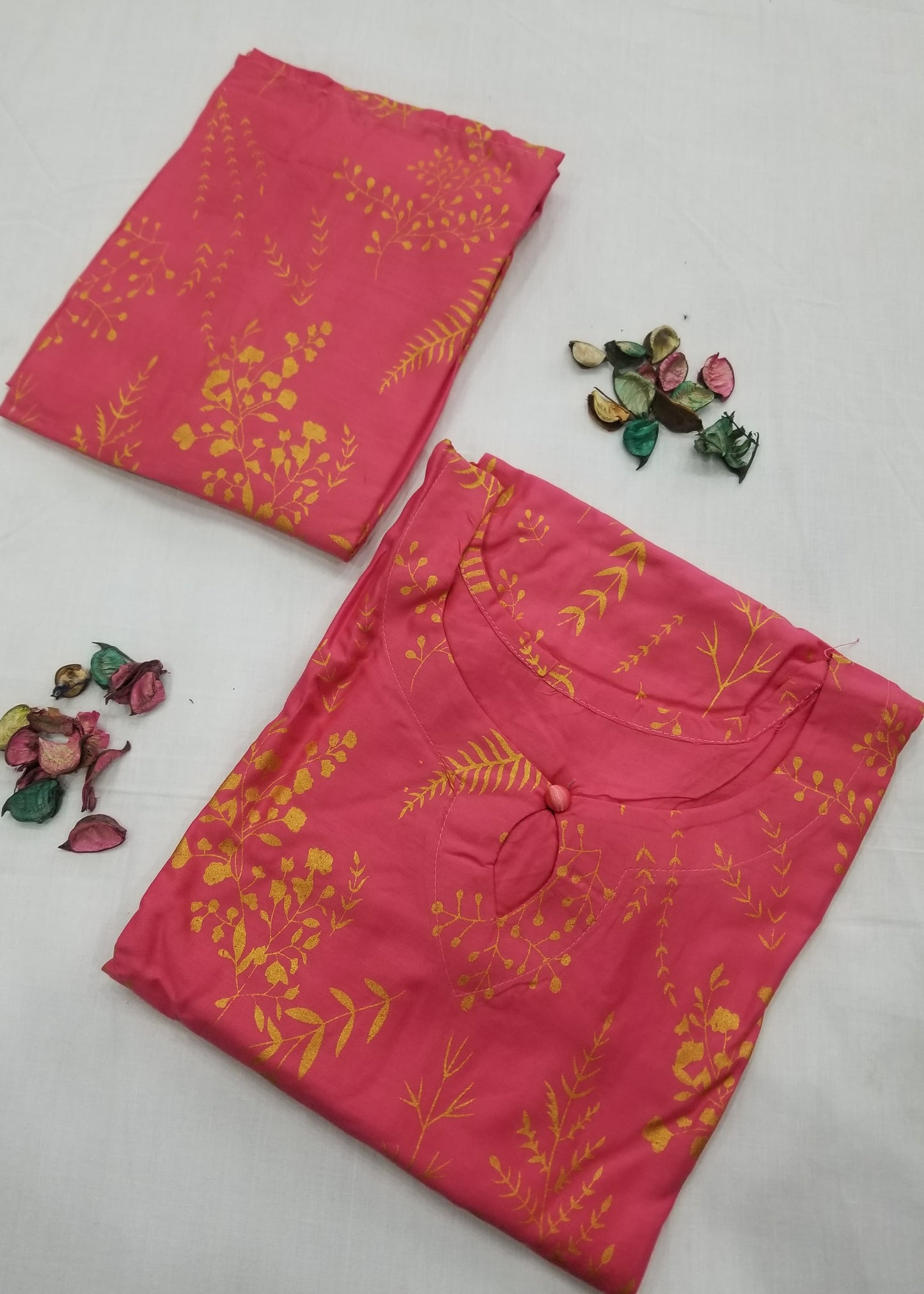 Petal Design Summer Linen Suit – Trendy & Lightweight,  1390 with free delivery
