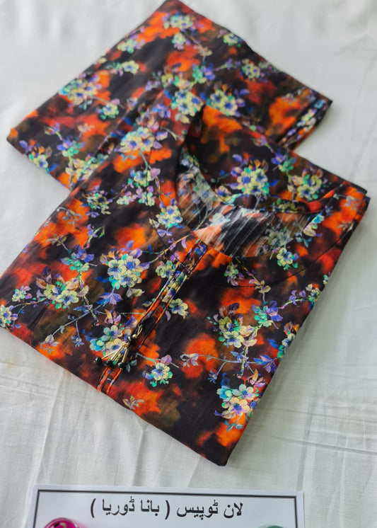 Rang-e-Nazakat Bana Duriya Digital Lawn 2 piece