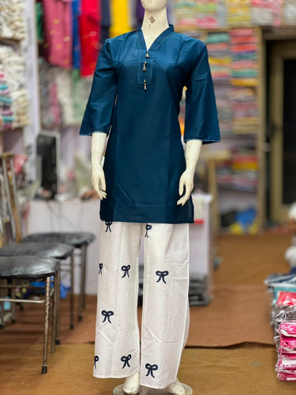 Lawn Cotton STICHED Embroidered 3-Piece Suit