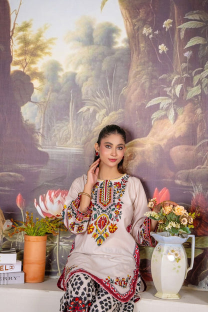 Zaitoon (Stitched 2 Pcs) Siky Lawn