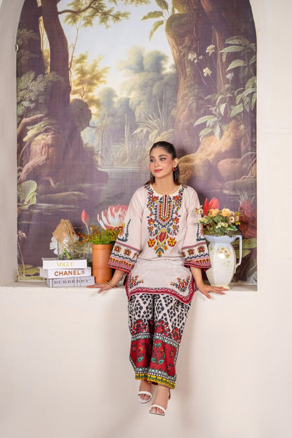 Zaitoon (Stitched 2 Pcs) Siky Lawn