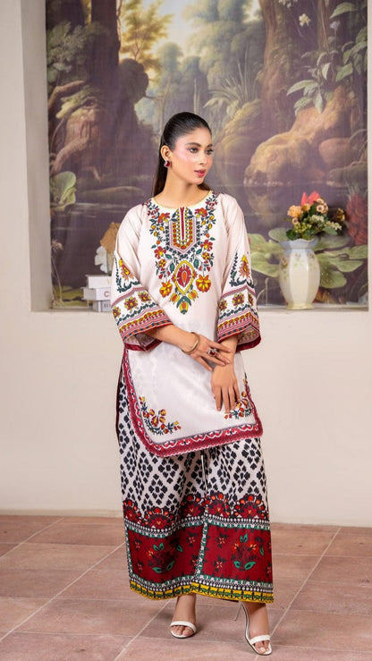 Zaitoon (Stitched 2 Pcs) Siky Lawn